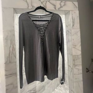 *BUNDLE ME* Grey Large express one shirt